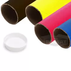 Colored Mailing Tubes - The Boxery
