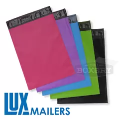 LUX® Colored Poly Mailers - The Boxery