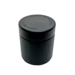 3oz Black Glass Jar with Child Resistant Cap - 100 jars/case - SW Packaging