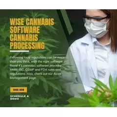 Wise Cannabis Software Cannabis Processing - Royal 4 Systems