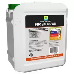General Hydroponics PRO pH Down 2.5 gal (2/CS)