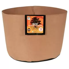 Gro Pro Essential Round Fabric Pot - Tan 15 Gallon (48/Cs)