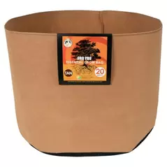 Gro Pro Essential Round Fabric Pot - Tan 20 Gallon (42/Cs)