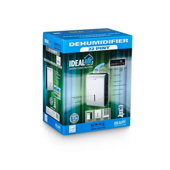 Ideal-Air Dehumidifier 22 Pint