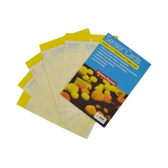 Sensor Cards Yellow Monitoring and Trapping Cards 50/Pack (15/Cs)