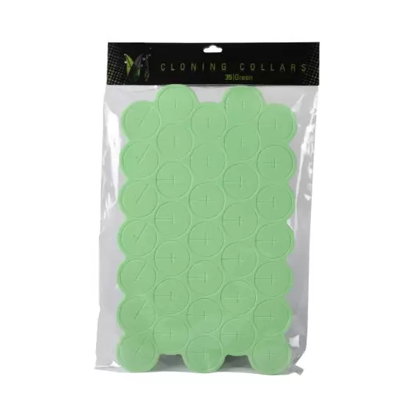 EZ-Clone Colored Cloning Collars Green (35/Bag)