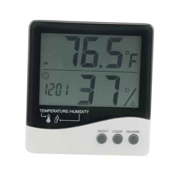 Grower's Edge Large Display Thermometer / Hygrometer (20/Cs)