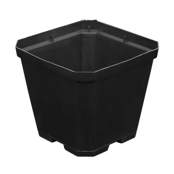 Gro Pro Black Plastic Pot 4 in x 4 in x 3.5 in (960/Cs)