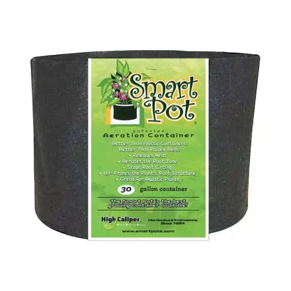 Smart Pot Black 30 Gallon (50/Cs)